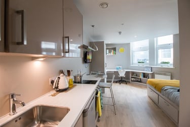 1 bed studio, Tyne Bridge Apartments, City Centre, Newcastle, NE12DN - Image 1